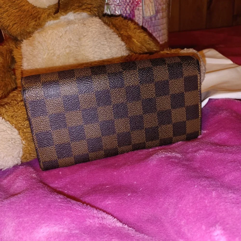 Louis Vuitton Damier Wallet with Custom Interior
